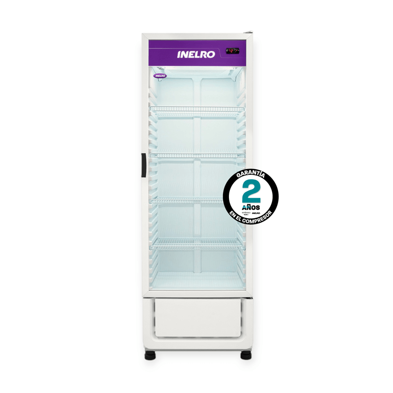 Heladera Exhibidora Inelro MT-17 NG 470 Litros Blanca R290 - Imagen 2