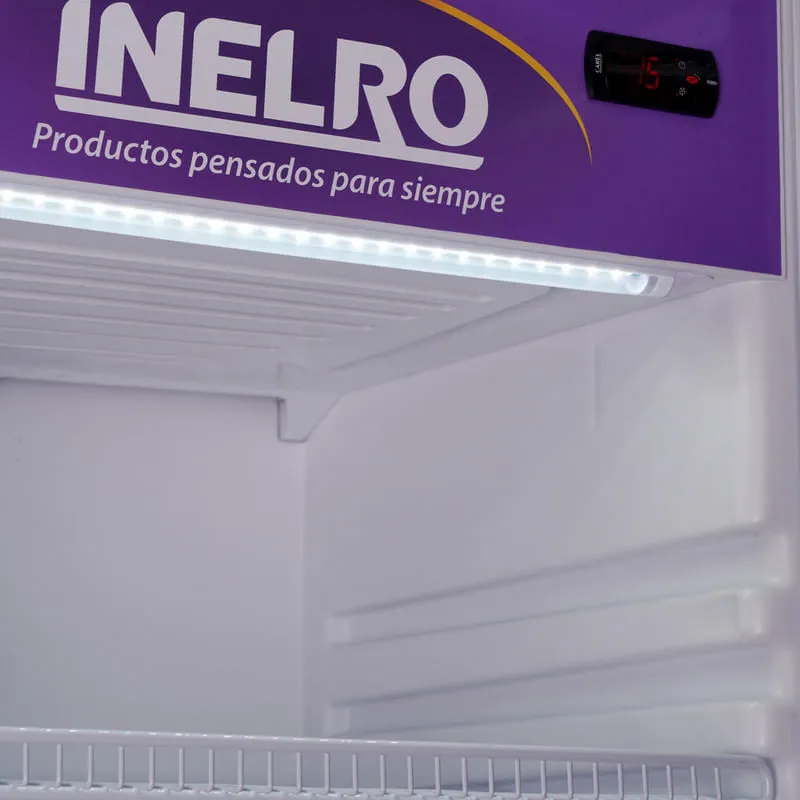 Heladera Exhibidora Inelro MT-14 370 Litros Blanca Gas R290 - Imagen 5