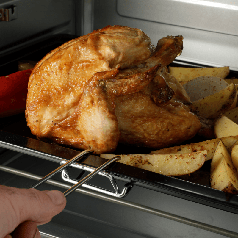 Horno Eléctrico Smartlife 50l Tor050pn C/spiedo/convección Acero Inox - Imagen 4