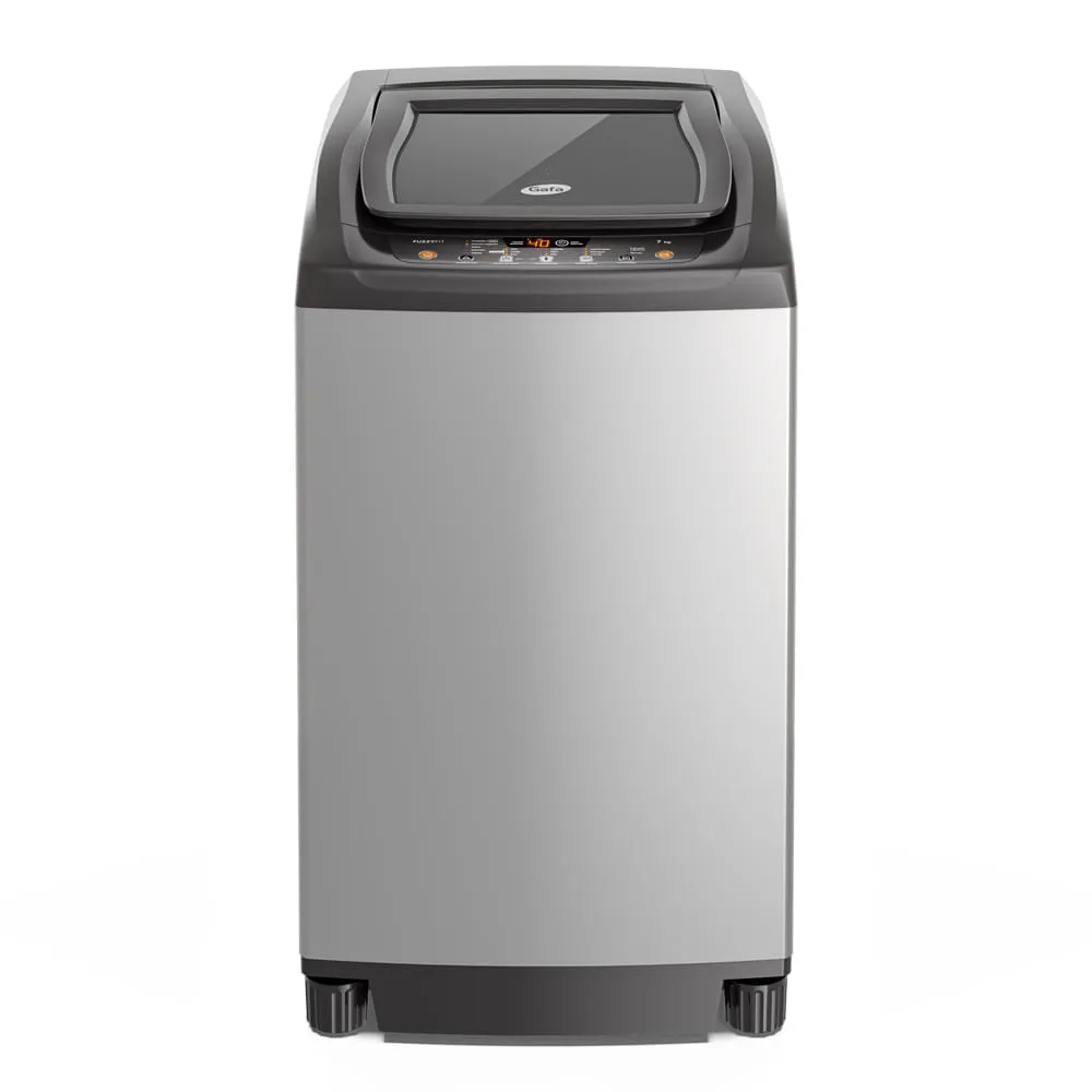 Lavarropas Carga Superior Gafa FuzzyFit 7kg Gris Plata - Imagen 2