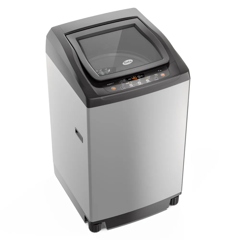Lavarropas Carga Superior Gafa FuzzyFit 7kg Gris Plata - Imagen 3
