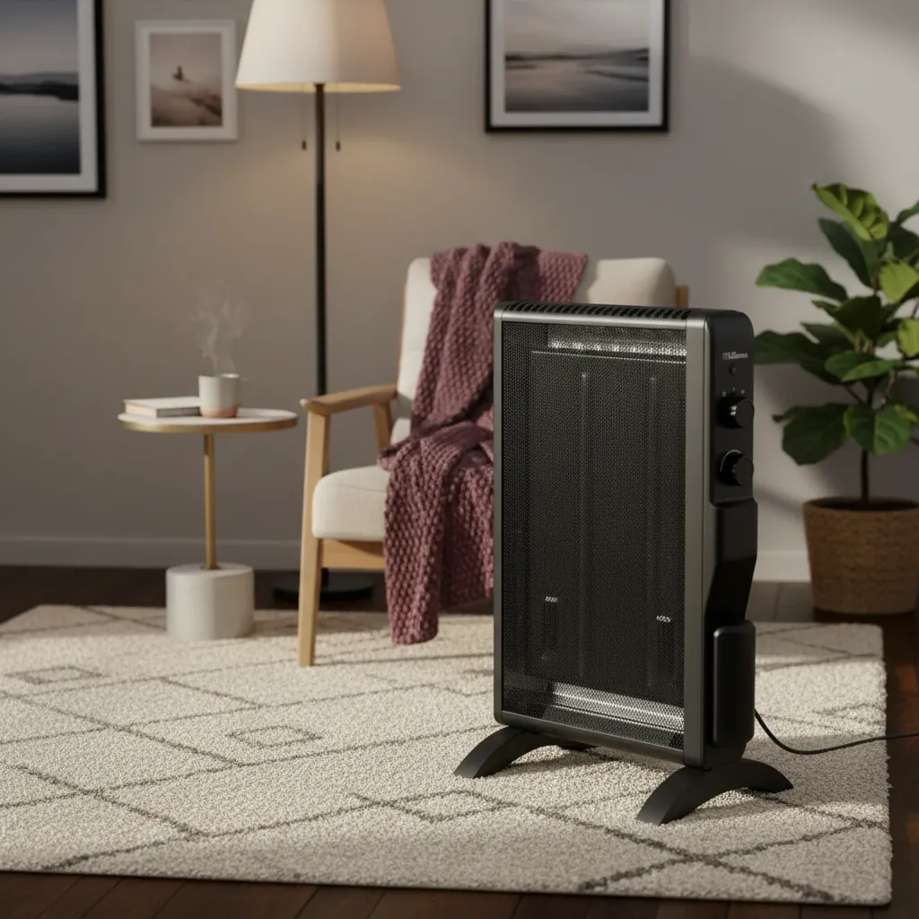 Panel Radiante De Mica Liliana Micaheat Cm705 1600w Negro - Imagen 3