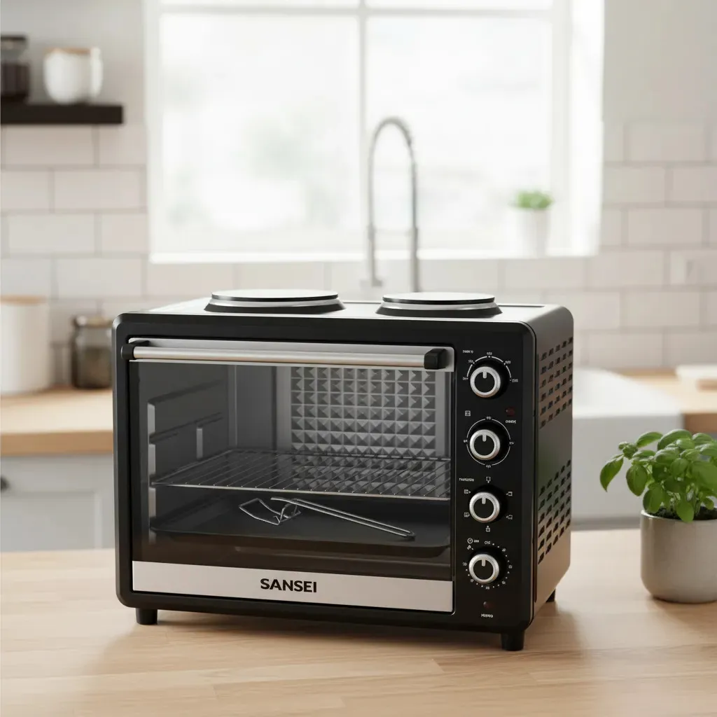 Horno Eléctrico Sansei 63 Litros Con Anafes Convección 2800w - Imagen 3