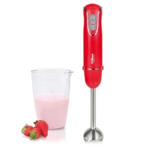 Mixer Liliana Rainbow Mix Ah102r 450w Roja Con Vaso Medidor