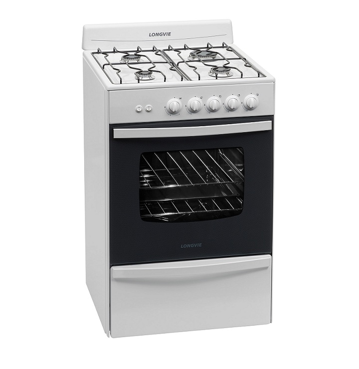Cocina Longvie Standard Fundición 13331bf Color Blanco 56cm