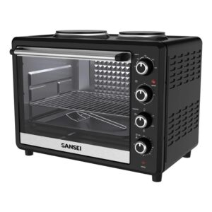 Horno Eléctrico Sansei 63 Litros Con Anafes Convección 2800w