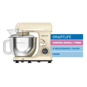 Batidora Planetaria Smartlife SL-SB0037I Beige 1000 W Bowl De 5 Lts