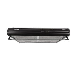 Purificador De Cocina Spar Aura 60cm 1 Motor Negro 3 Vel