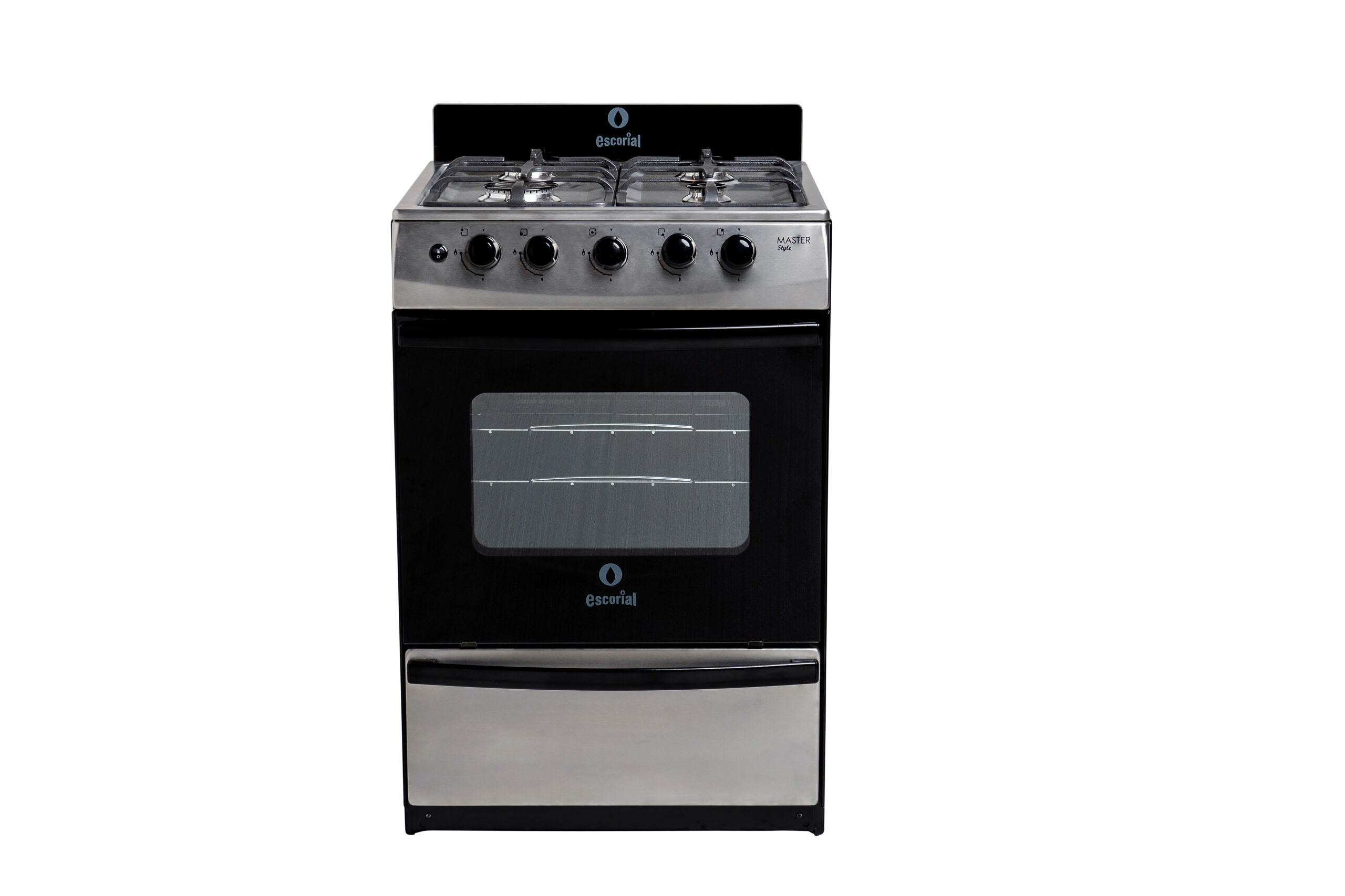 Cocina Escorial Master Style Multigas 56CM Acero Inoxidable - Imagen 2
