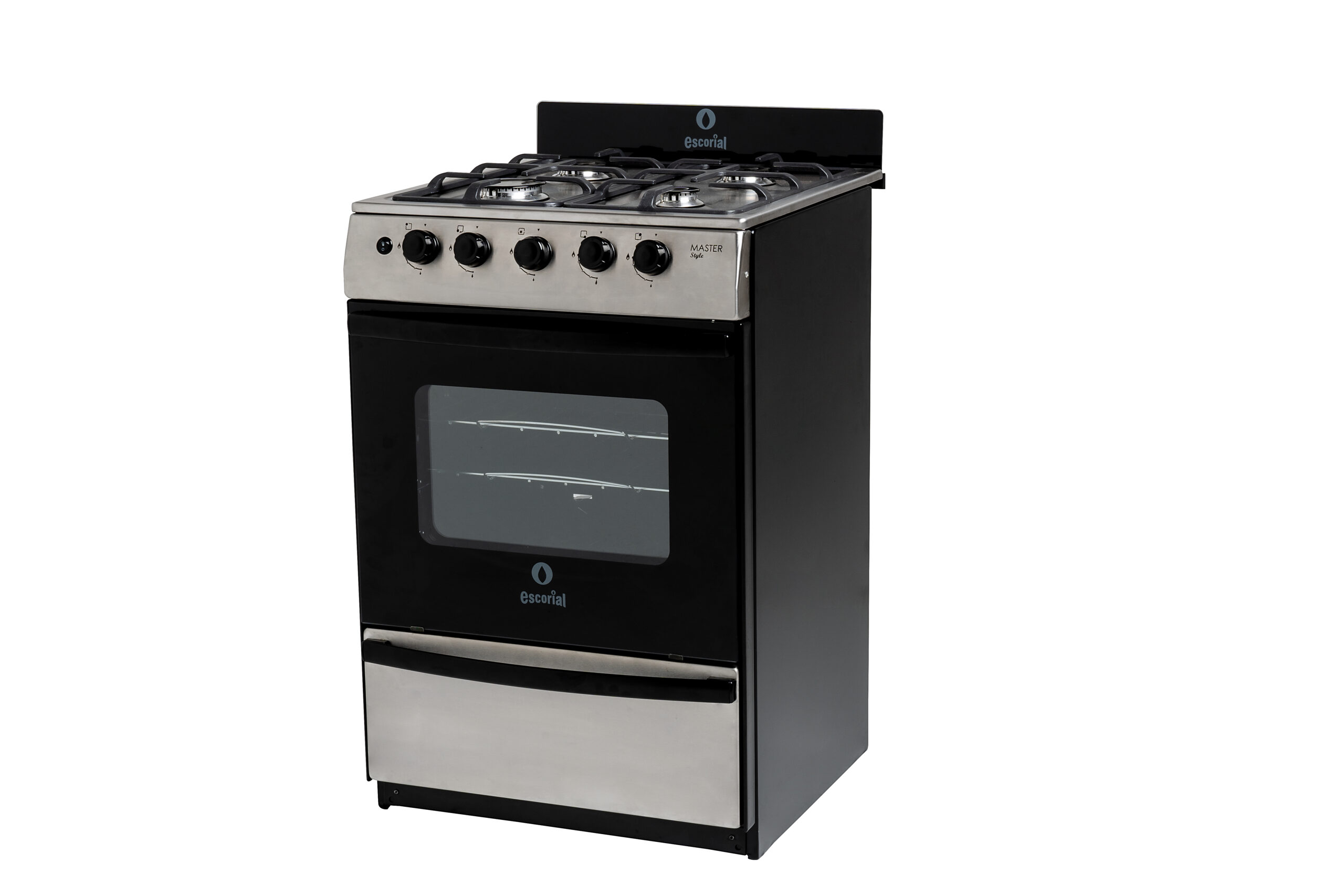 Cocina Escorial Master Style Multigas 56CM Acero Inoxidable - Imagen 3