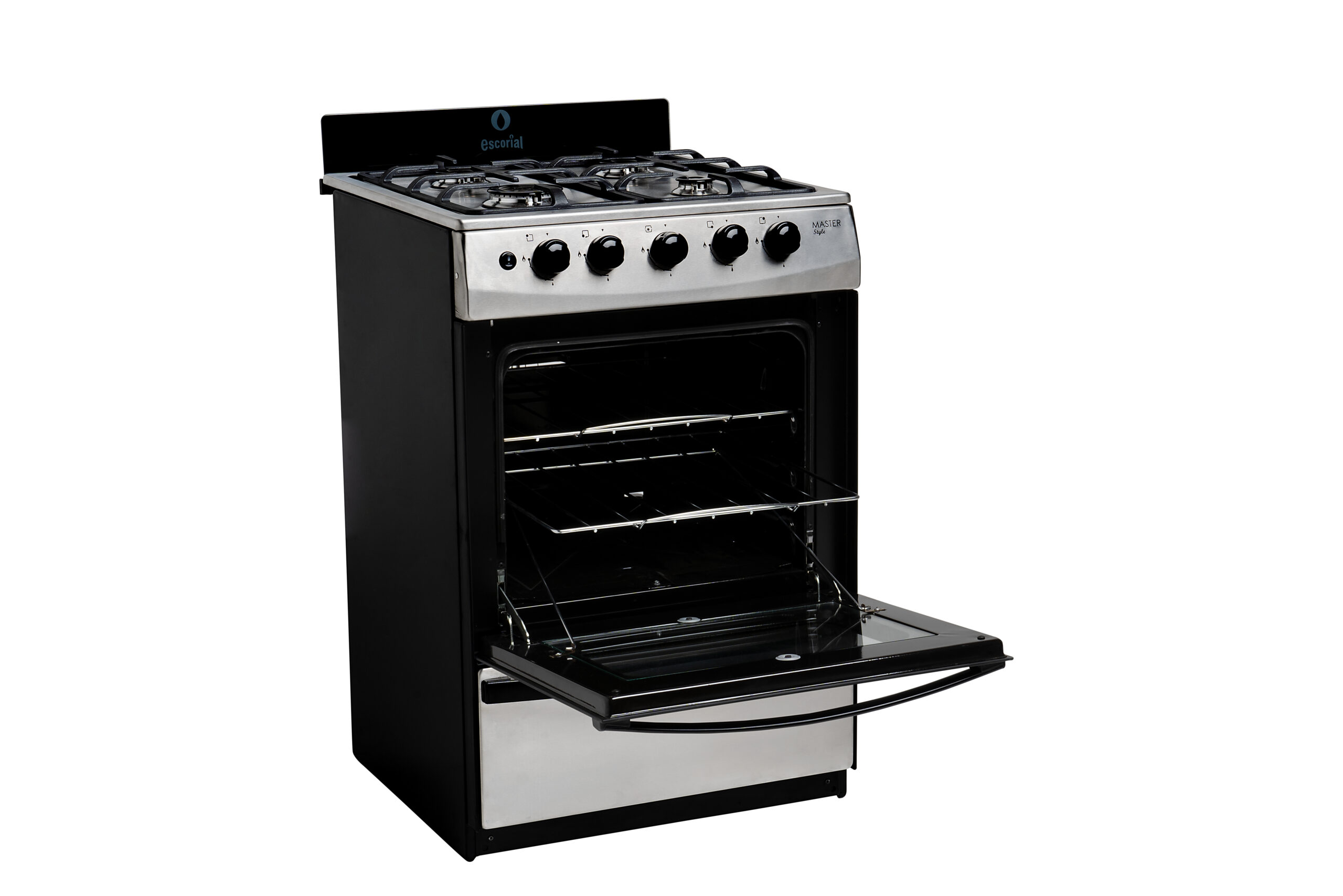 Cocina Escorial Master Style Multigas 56CM Acero Inoxidable - Imagen 6
