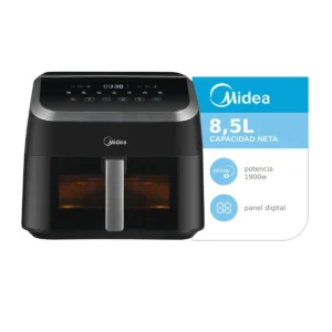 Freidora De Aire Midea 8,5L AF-D155BAR1 Digital 1900W Ventana