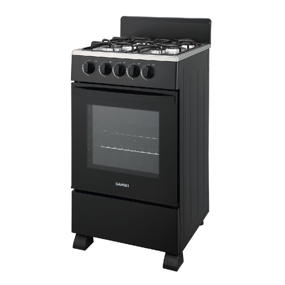 Cocina Multigas Sansei Csa-cn50n Essentia 50cm Negra - Imagen 3