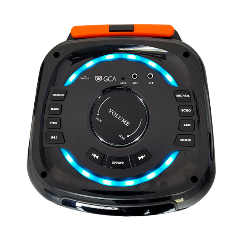 Parlante Portatil Gca Sp-8030 Strong Carrito 80w Luz Rgb - Imagen 5