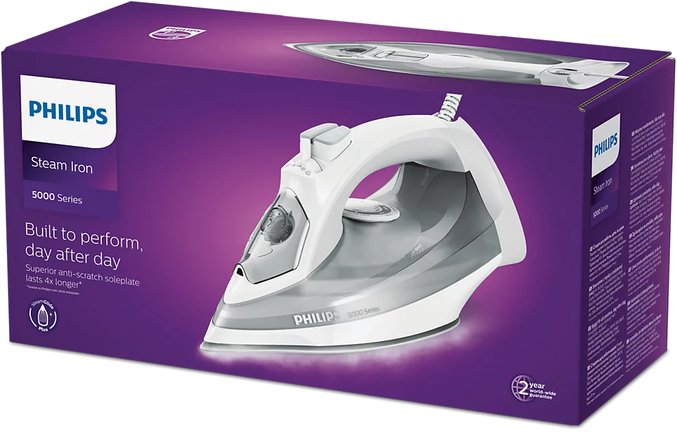 Plancha Vapor Philips Steamglide Plus Dst5010/10 2400w - Imagen 8