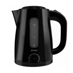 Pava eléctrica  Atma PE1821NAP 1.7 lt Con corte Negra