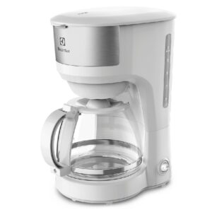Cafetera Electrica Electrolux Ecm21 1.2l Blanco Con Inox